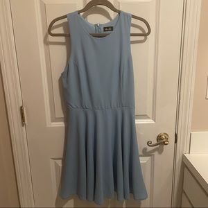 Lulus Dee Elle at Ease Light Blue Dress